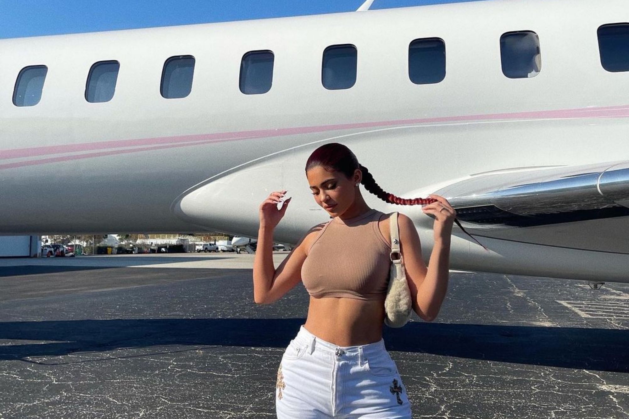 Kylie Jenner sparks backlash for taking private jet for 45-minute journey as fans brand it ‘genuinely revolting’