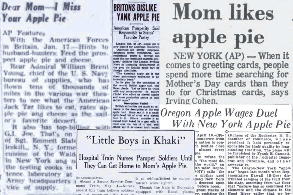 Apple pie became symbol of U.S.