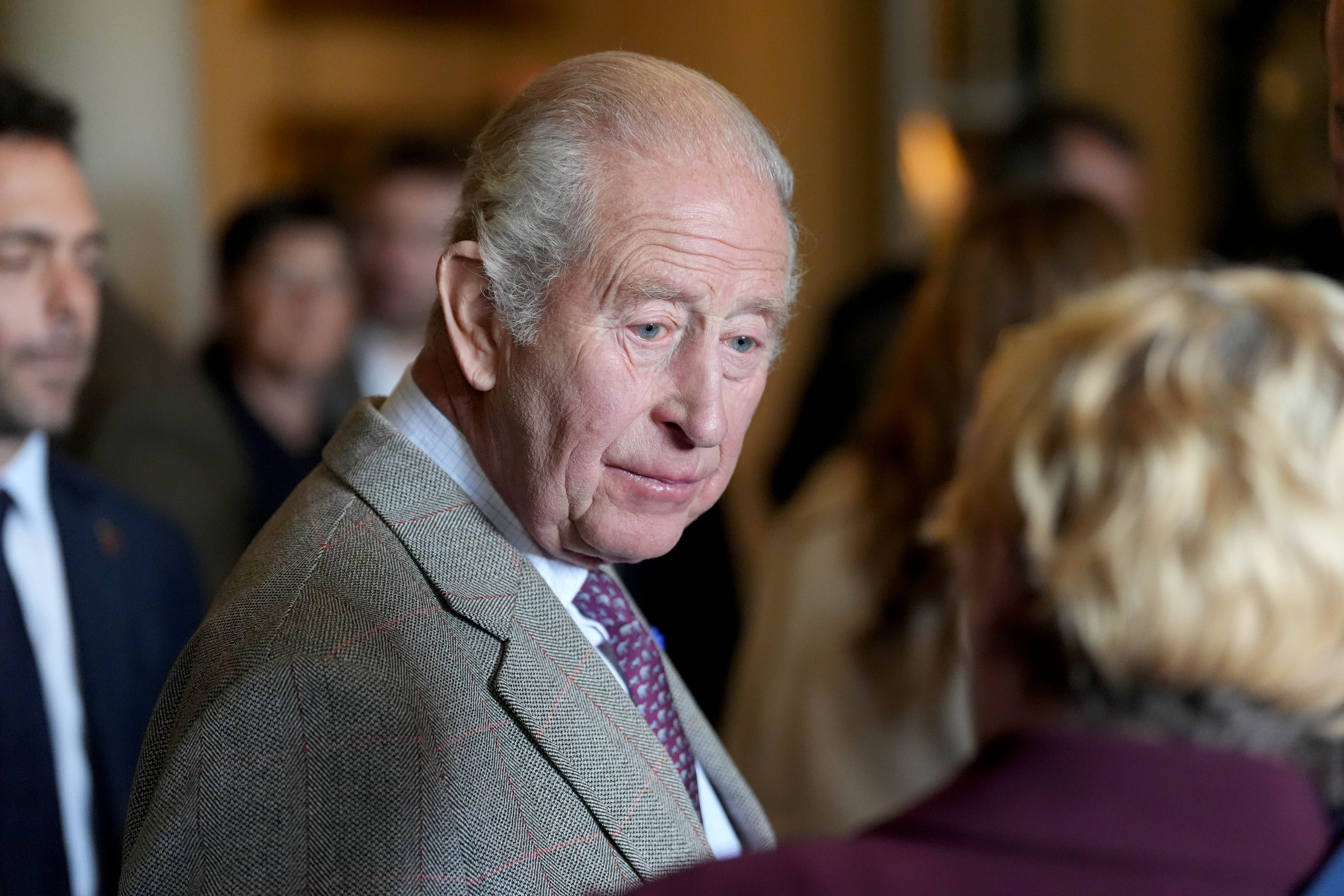 King Charles attends summit at Dumfries House