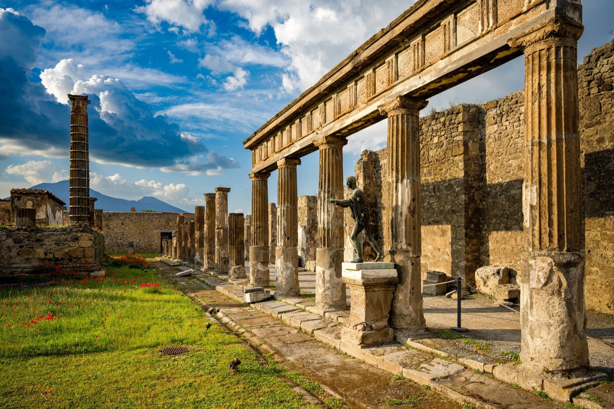 Tourist, 17, raped at Pompeii ruins by ‘man who posed as tour guide to lure teen to secluded area of ancient site’