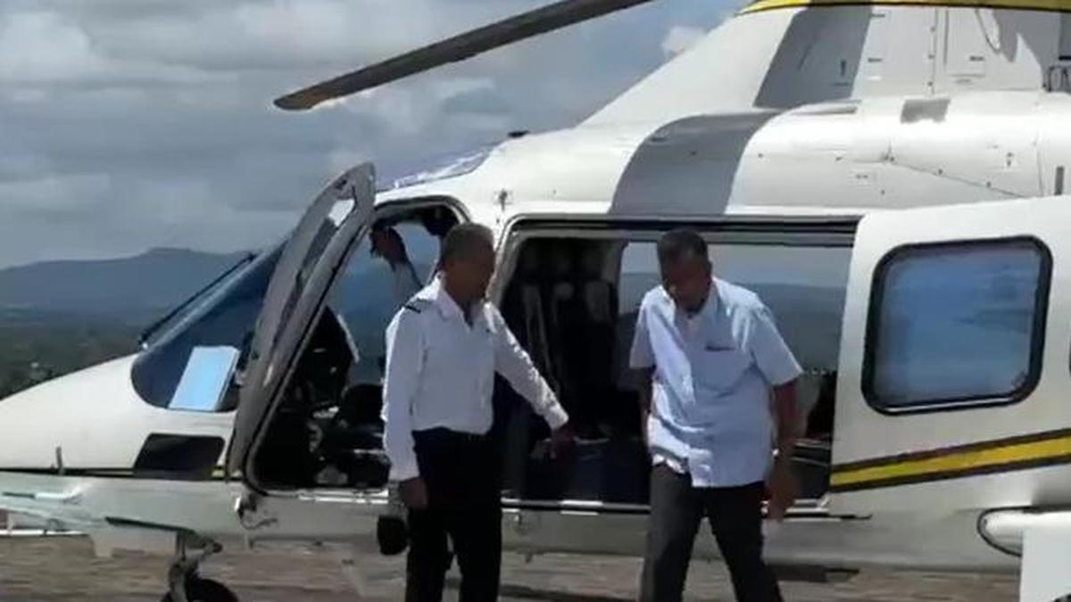 Days after ED searches, Jarkiholi flies to KDP meet in private helicopter