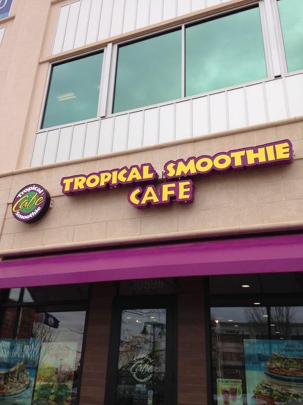 Tropical Smoothie Cafe is unveiling a new look as it pushes toward 1,800 locations