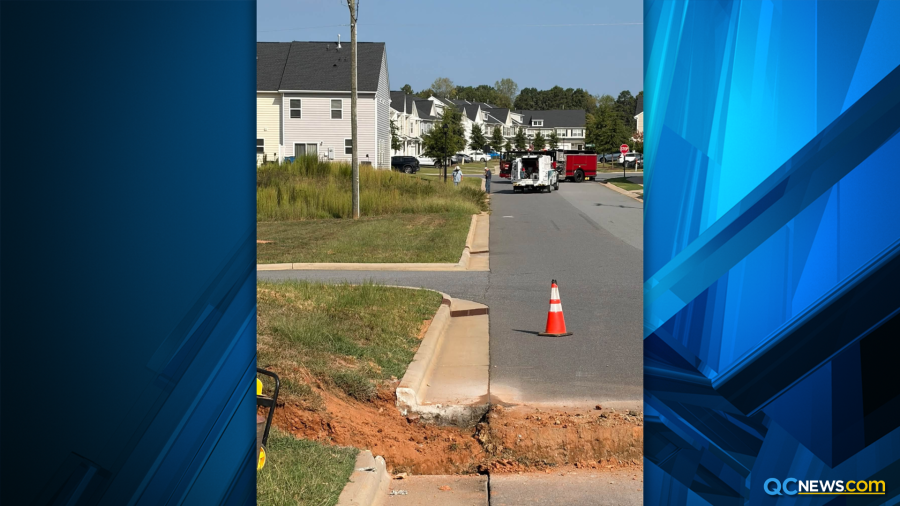 Crews responding to gas leak in Sherrills Ford