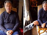 John Bishop is forced to cancel his US tour as doctors tell him he can't fly after he broke his ankle in horrific motorbike crash