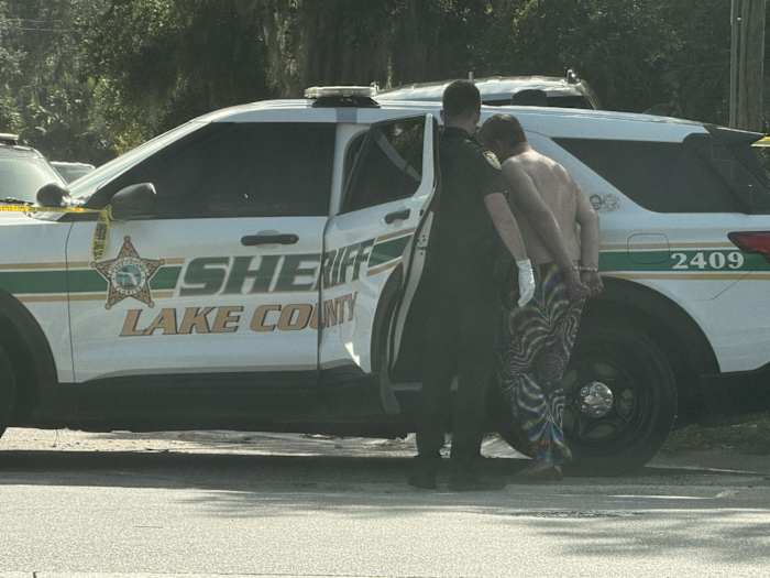 Man taken into custody in Eustis during apparent drug bust