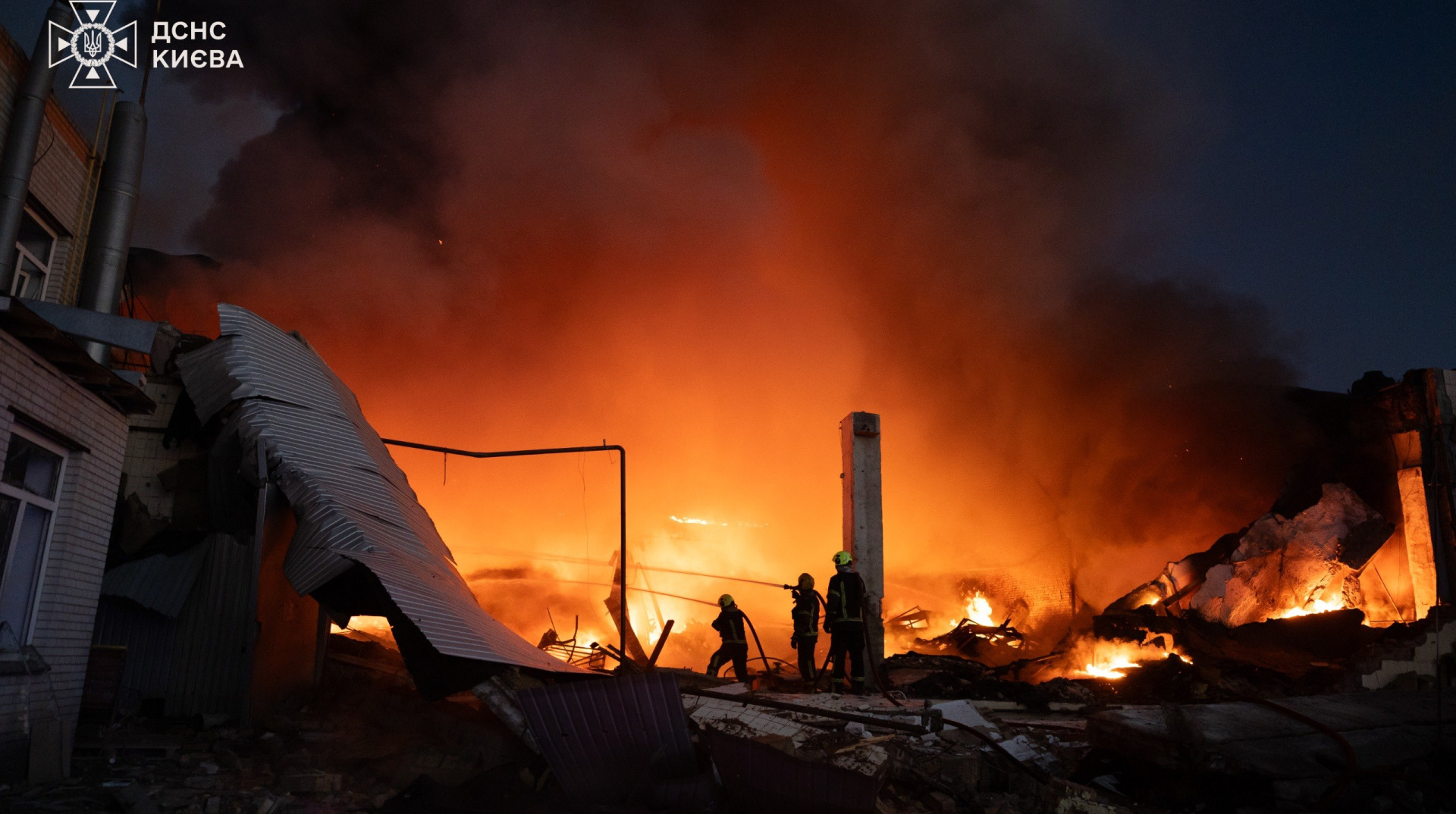 Russian drone strike destroys warehouse that stored props from Zelenskyy’s Kvartal 95 production studio – photos