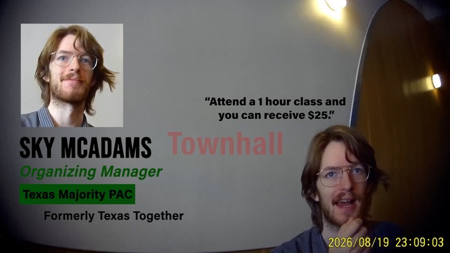 LIVE : Hidden Camera Footage CATCHES Talarico SuperPAC PAYING FOR VOTES!