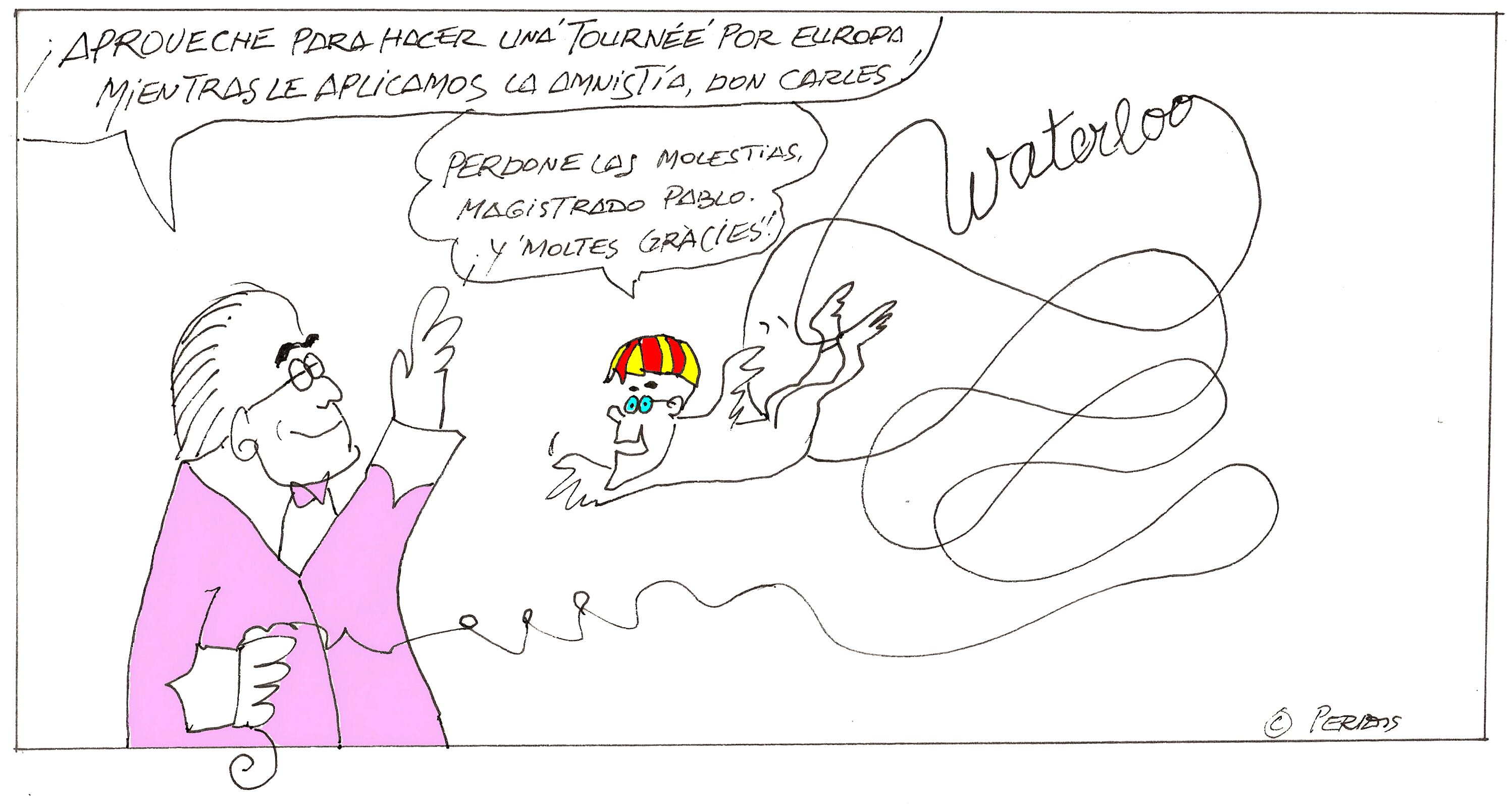 Peridis: amnistía de ‘tournée’