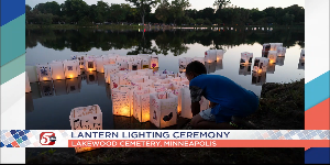 Lantern Lighting Ceremony at Lakewood Cemetery