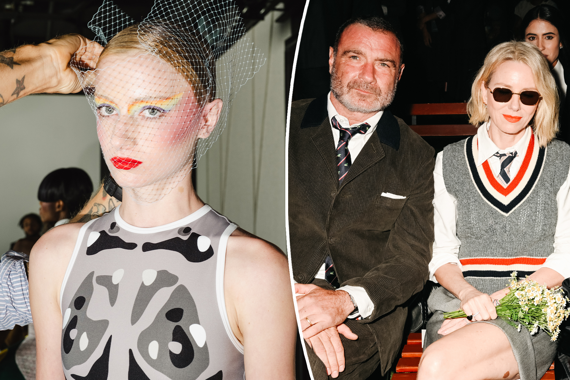 Exes Naomi Watts and Liev Schreiber cheer on model daughter Kai together at NYFW