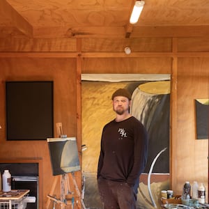 Nick Wilkey: Ex-architect now rising Hawke’s Bay artist turning heads