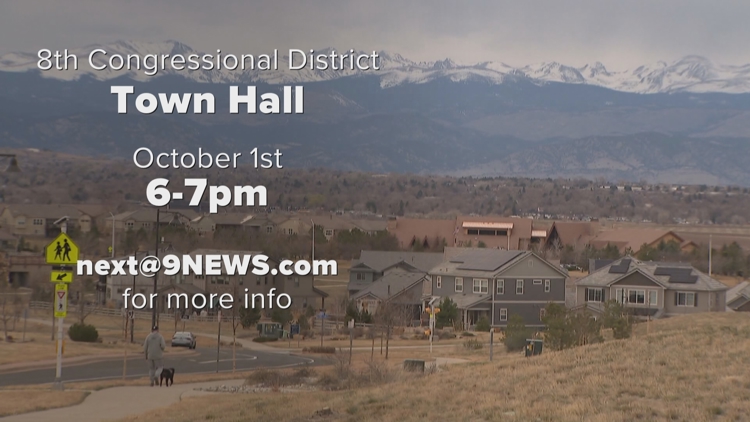 9NEWS to host Colorado 8th Congressional District town hall