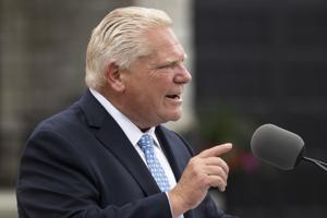 Who does Doug Ford say he's backing in Toronto's mayoral race? 'Read between the lines'
