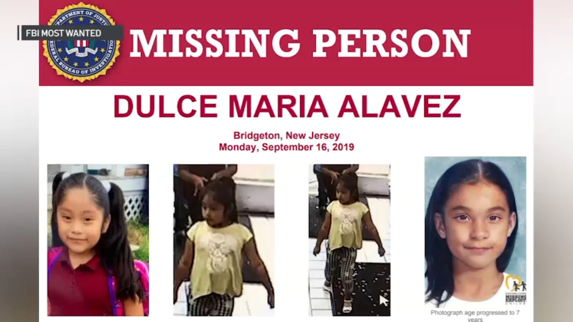 Vigil honors Dulce Maria Alavez 7 years after her disappearance from NJ park