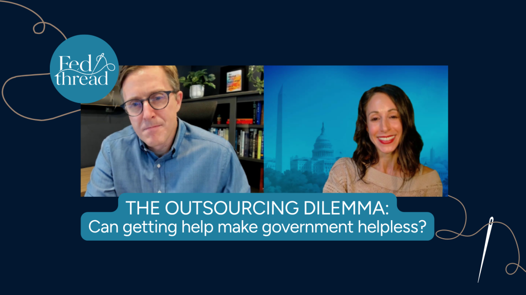 The Outsourcing Dilemma: Can getting help make government helpless?