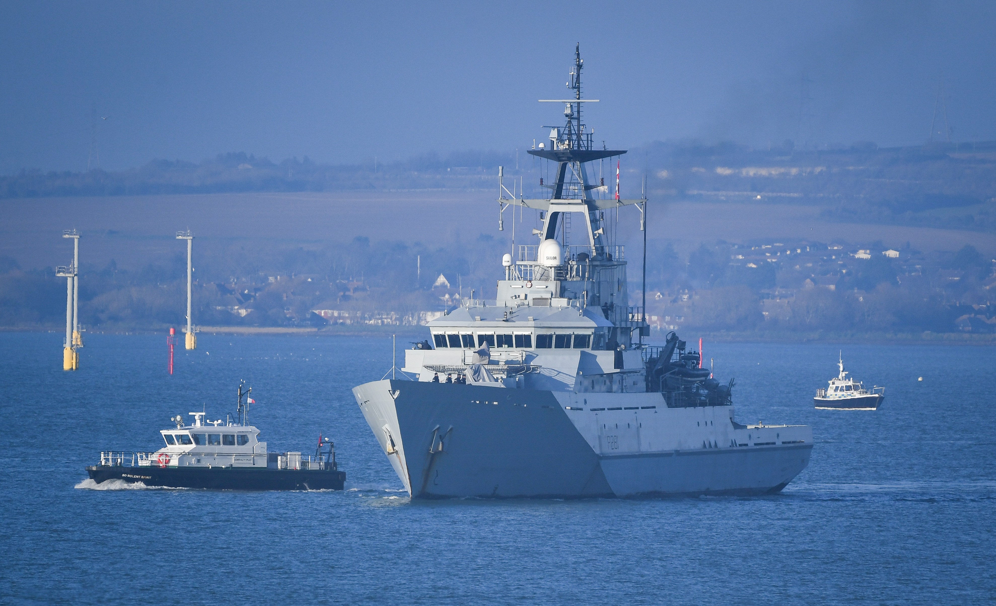 Andy Burnham told to build warship armada NOW as Navy chief warns Putin is ‘greatest threat’ to Britain