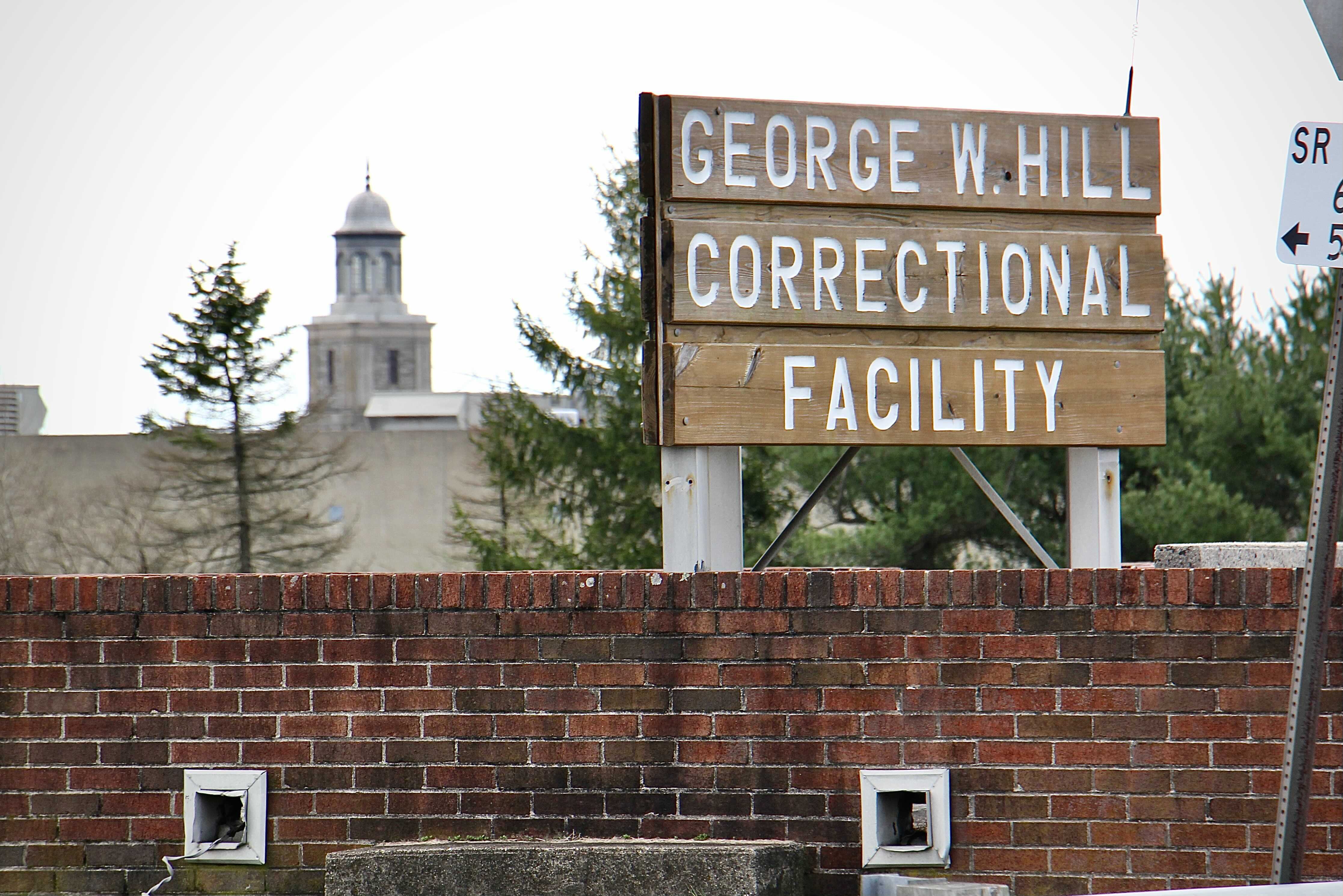 Inmate at George W. Hill Correctional Facility hospitalized with bacterial meningitis
