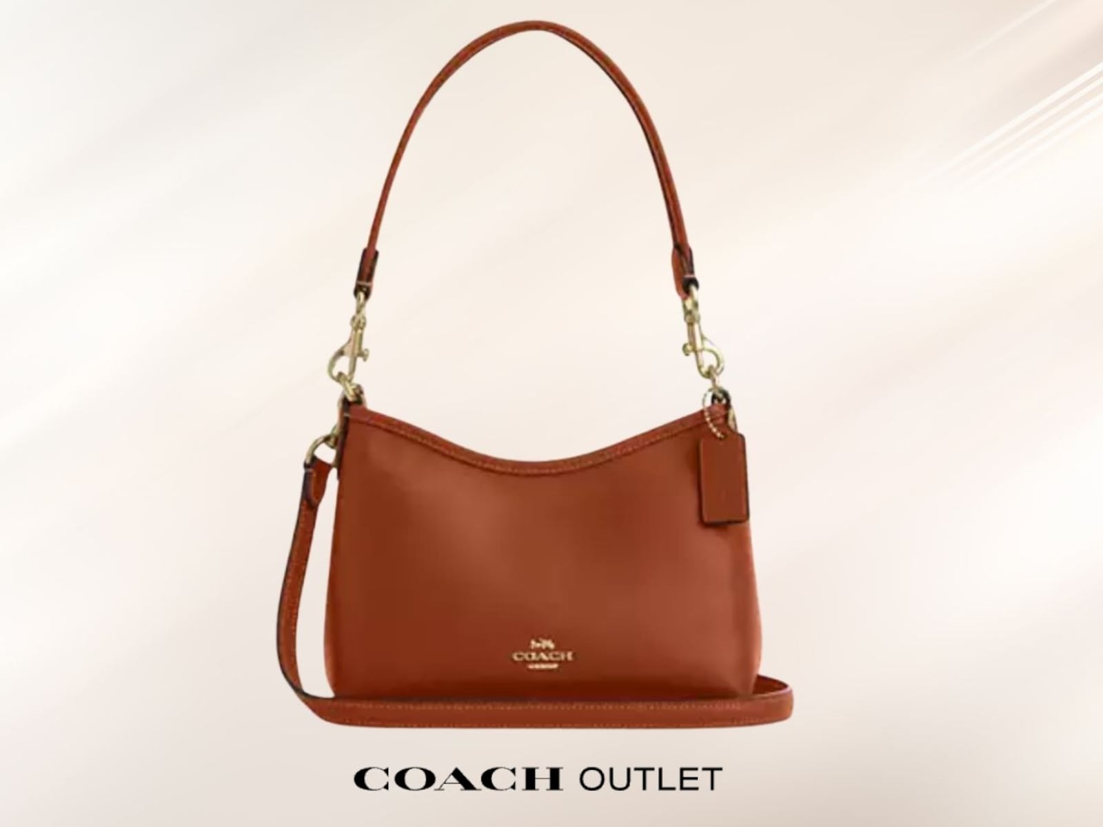 Coach Outlet’s $328 Laurel Shoulder Bag is now on sale for $159