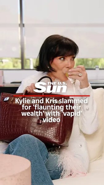Kylie and Kris slammed for ‘flaunting their wealth’ with ‘vapid’ video