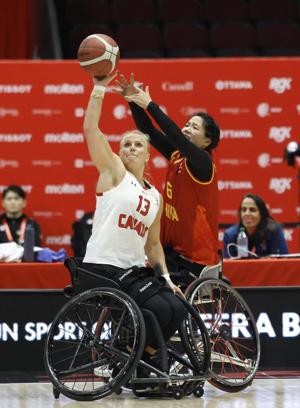 Canadian women advance to wheelchair hoops semifinals with rout of Japan
