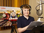 Chuffed, boy of 13 is on track to be TV's newest Thomas the Tank Engine