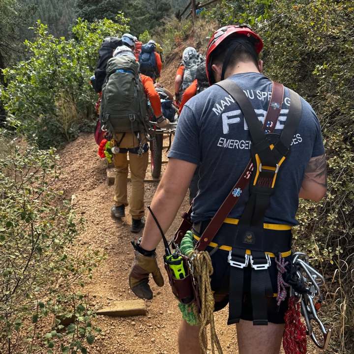 Six separate rescues on Manitou Incline on Saturday