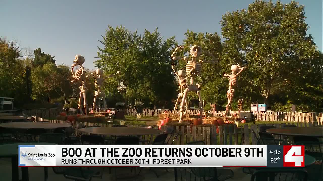 Boo at the Zoo returns October 9