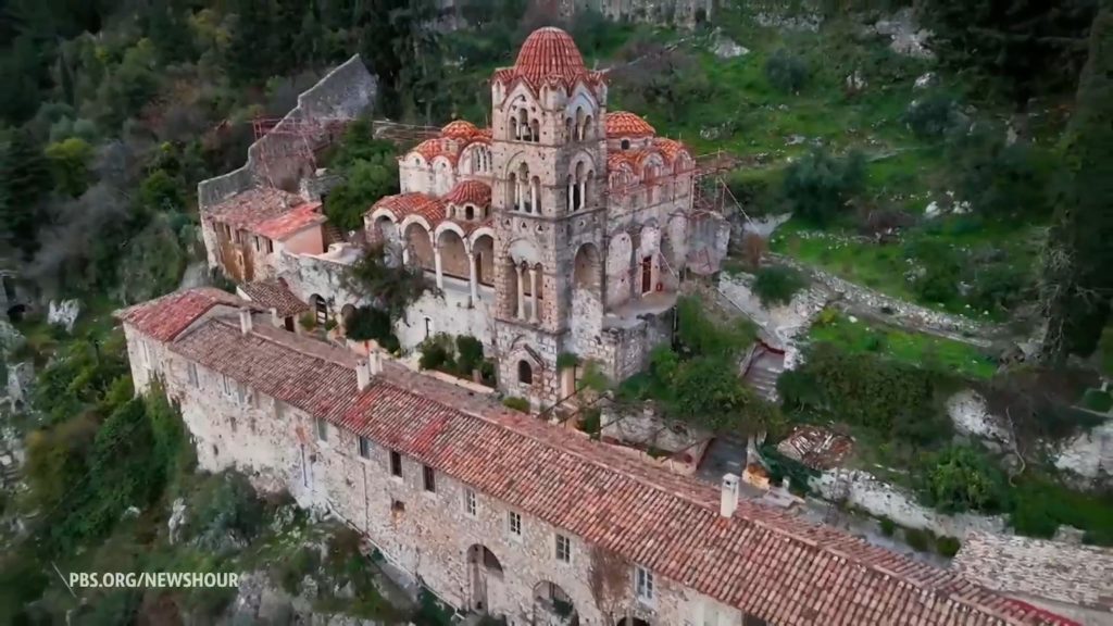 Restored Greek Byzantine palace offers blueprint for preserving cultural heritage