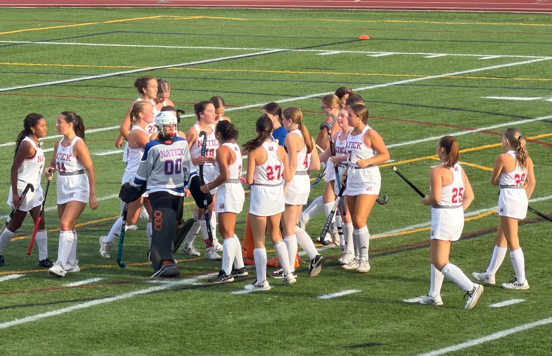 Jolee Flynn scores twice, Natick field hockey remains unbeaten