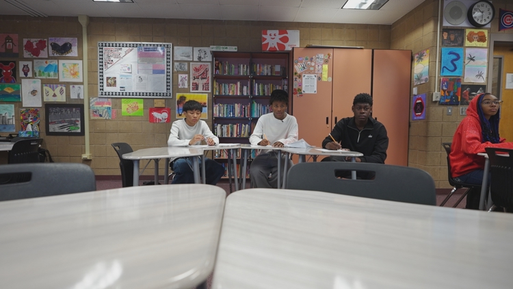 Paper only: A Denver English class went analog