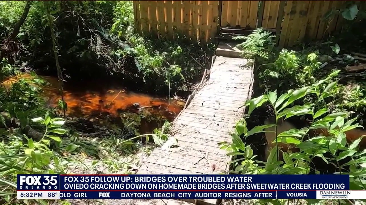 Oviedo to remove backyard bridges after flooding concerns
