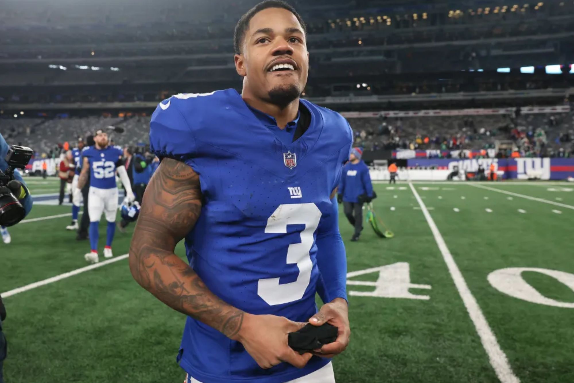 Former Giant Sterling Shepard excited for chance with Jets: ‘Just got to get caught up’
