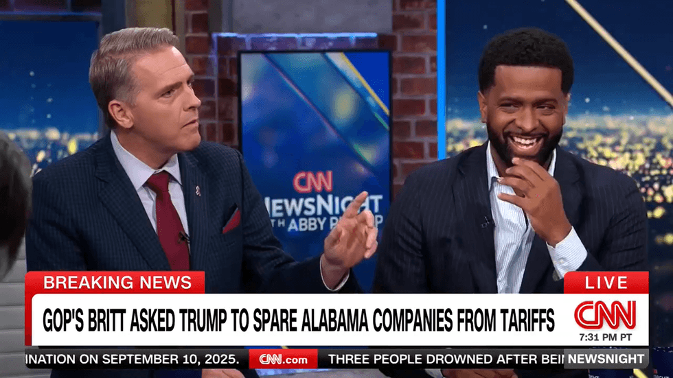 Scott Jennings humiliated as CNN panel laughs at his 'comedic' Trump hypothetical