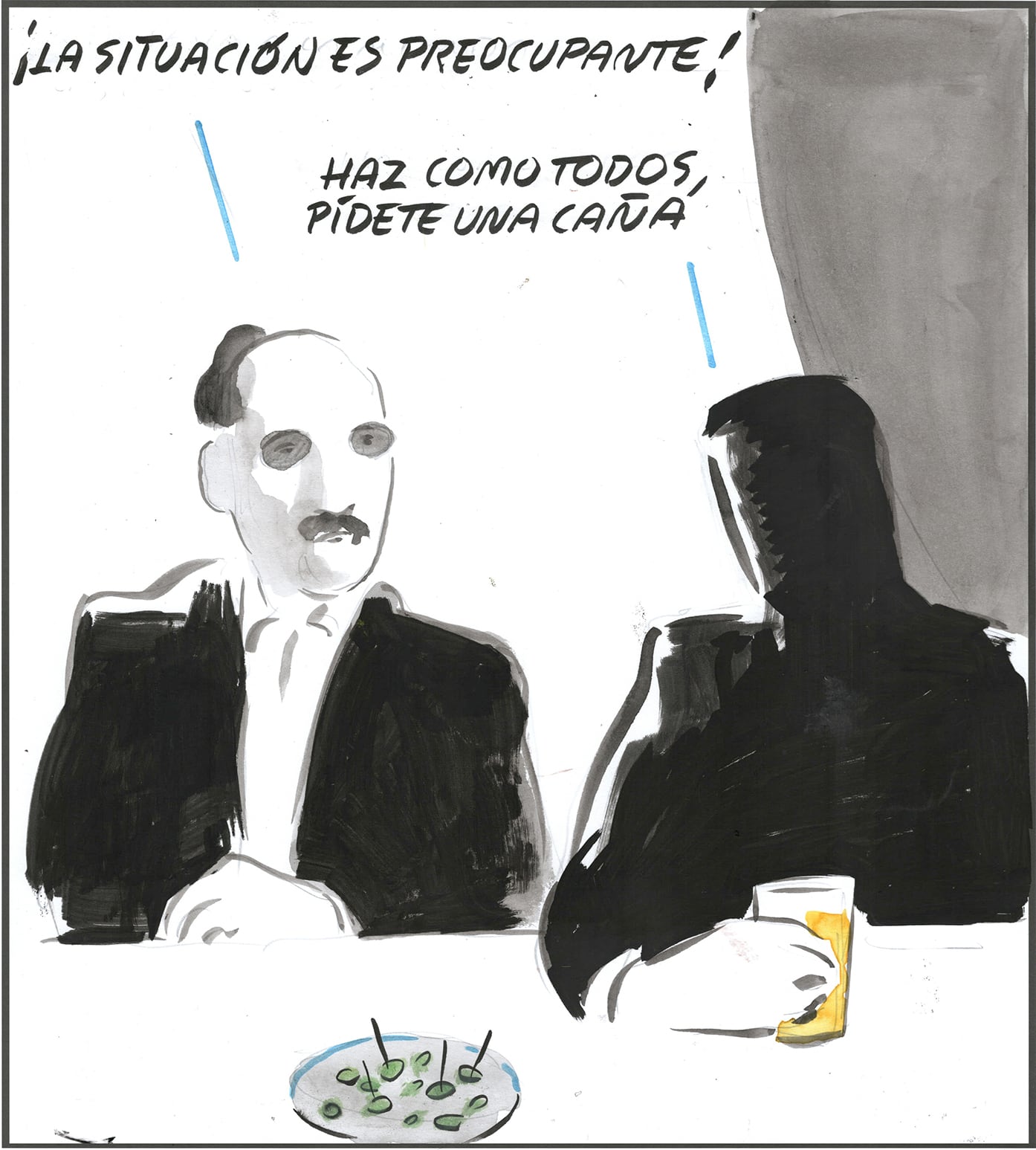 El Roto: pídete una caña