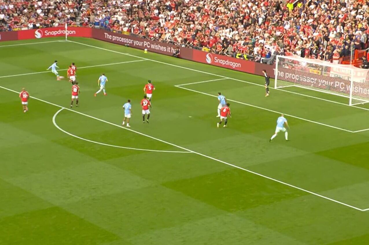 Some onside goals look offside. Why? Blame parallax