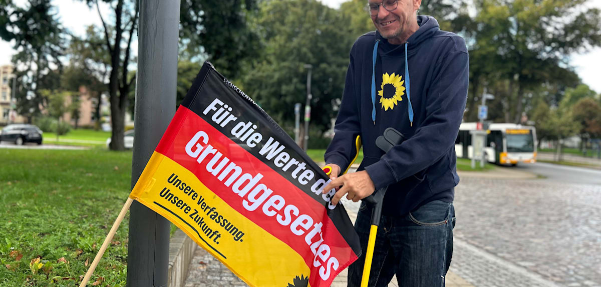 „Tiefe Heimatverbundenheit“ und Schwarz, Rot, Gold – so kämpfen die Grünen im Nordosten AB