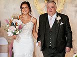 Size 22 woman who gorged on pizzas, sausage rolls and takeaways sheds 8 stone in just 9 months without weight-loss jabs to fit into her dream wedding dress