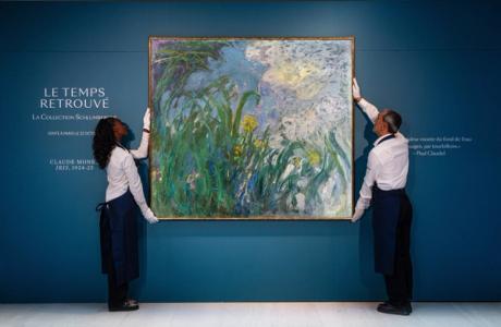 Monet’s ‘Iris’ could break record for most expensive painting ever sold at auction in France