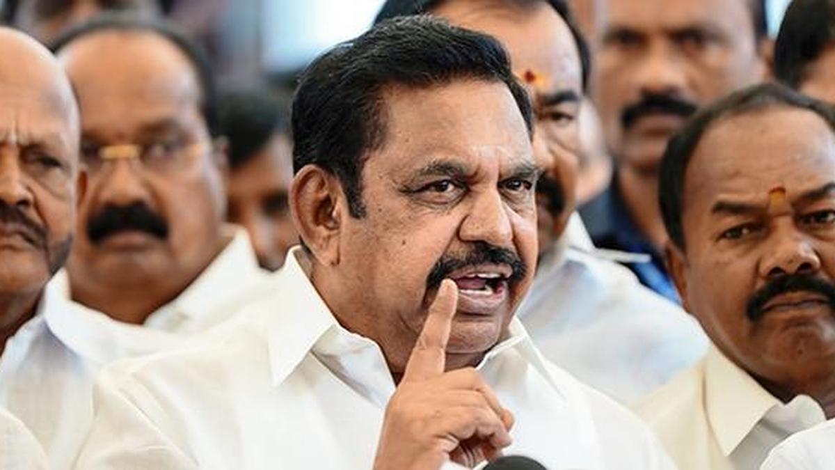 Watch: Edappadi K. Palaniswami: ‘What was the need for Vijay to visit London?’