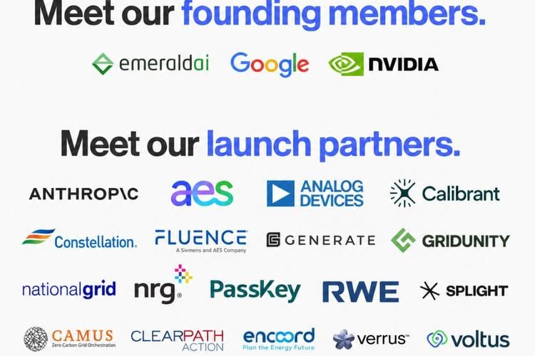 Google, Nvidia, and Emerald AI found the AI Energy Management Alliance to support demand response capabilities within the data center sector