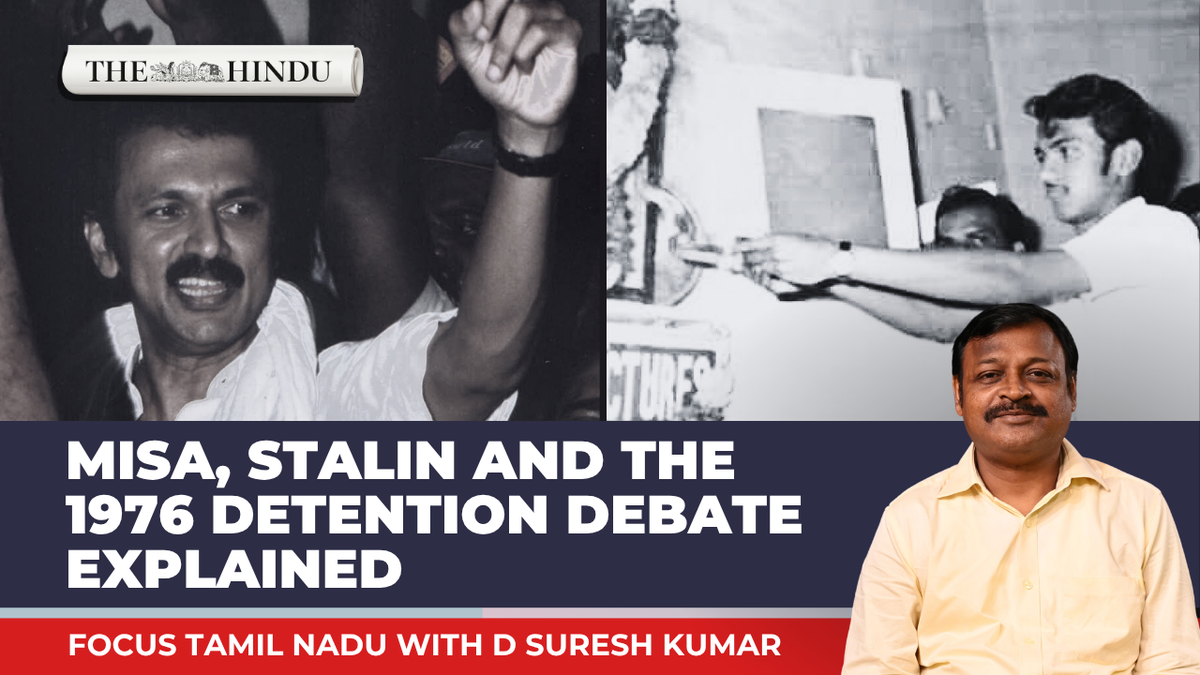 Watch: MISA, Stalin and the 1976 detention debate explained | Focus Tamil Nadu