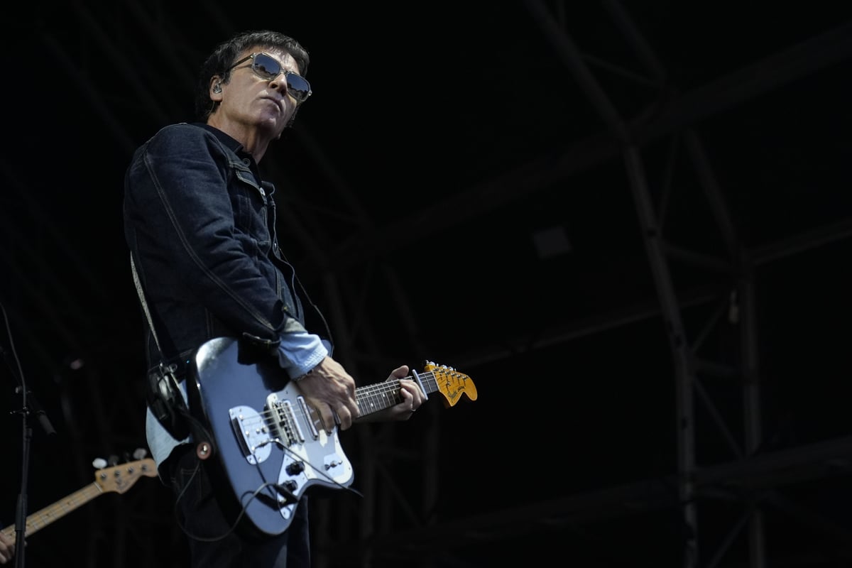Two Johnny Marr guitars have sold for more than half a million pounds