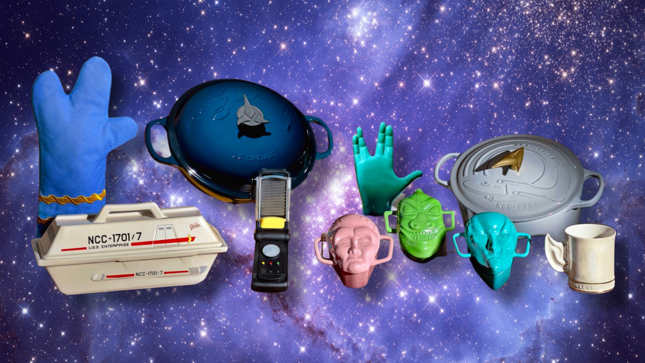Le Creuset’s new Star Trek cookware collection is here, and fans will want every piece