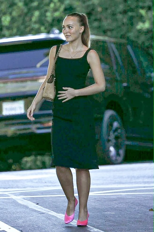 Lily-Rose Depp Knows That Black Is This Year’s Pink