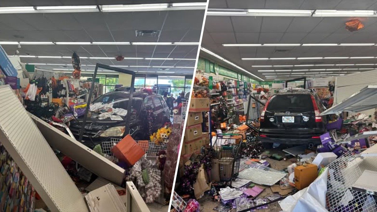 2 people hurt after driver crashes SUV into Marathon Dollar Tree store