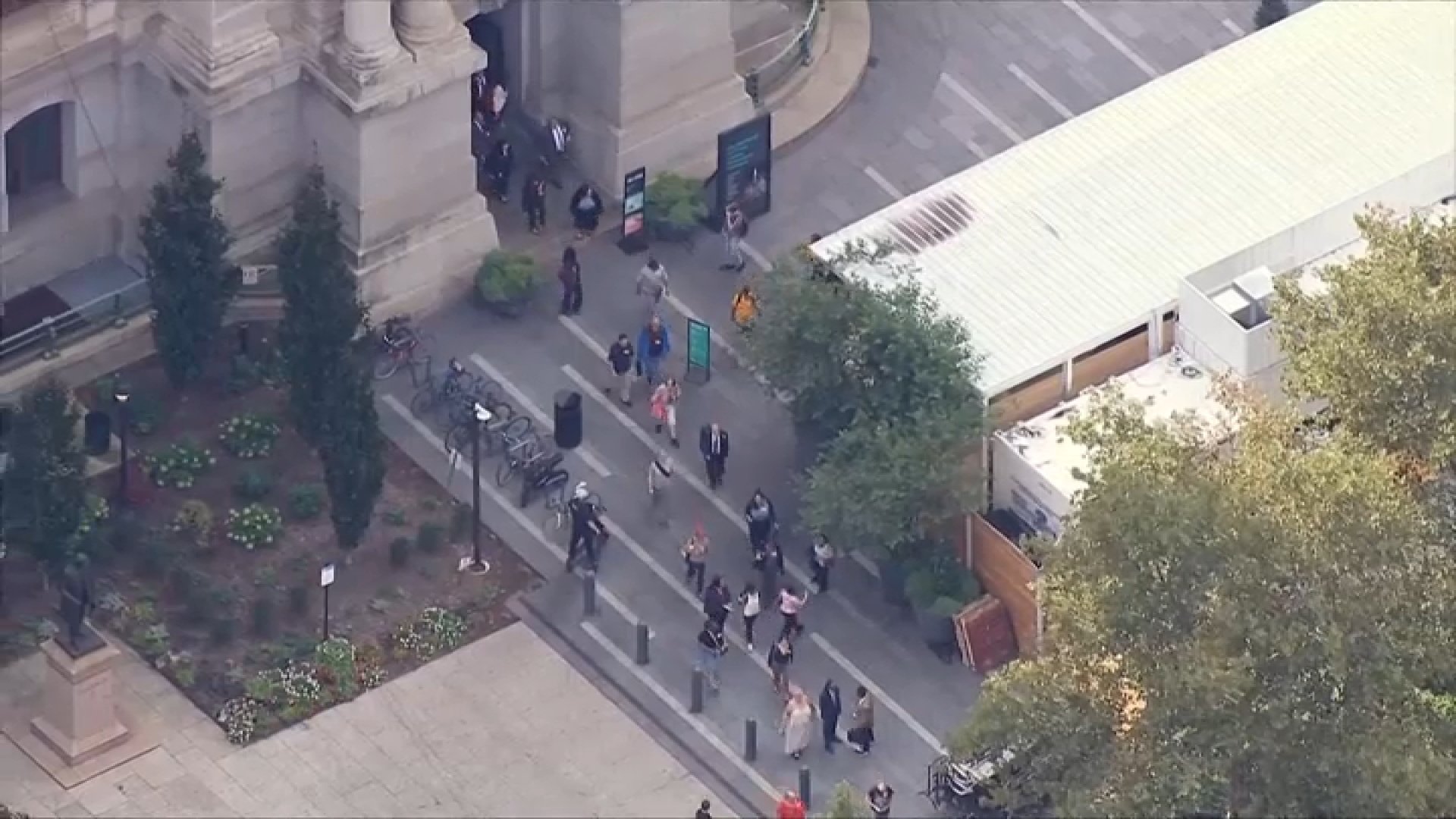 City Hall evacuated due to suspicious package
