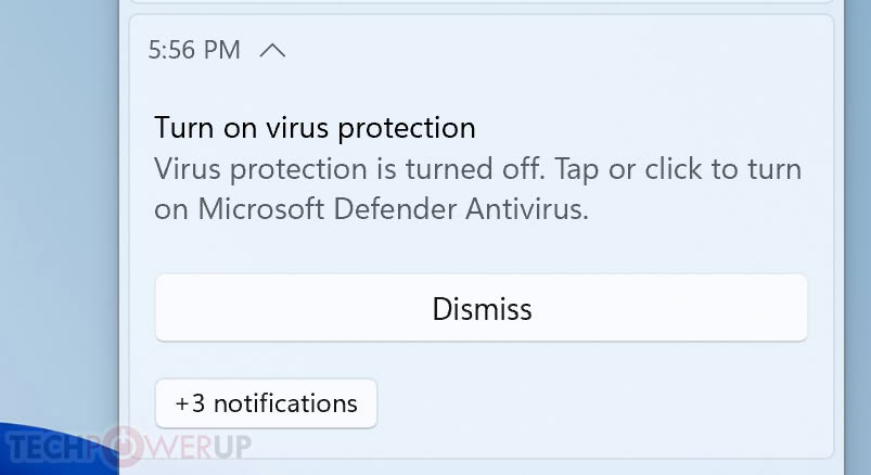 PSA: Windows is Reporting Fake "Defender Antivirus Turned Off" Warnings