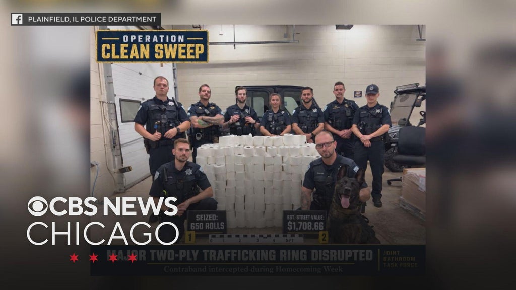 Plainfield police intercept 650 rolls of toilet paper for homecoming pranks