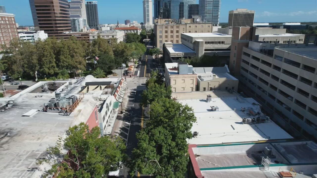 Magnolia Ave. in Downtown Orlando now open to two-way traffic