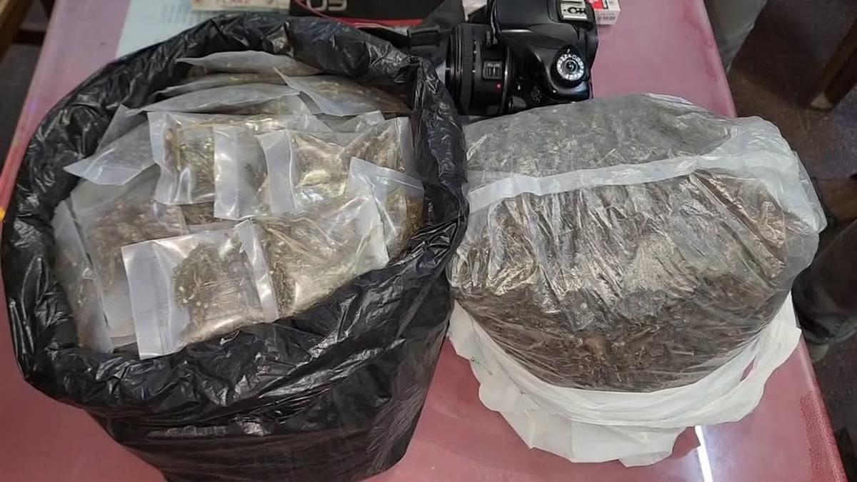 RPF seize 32 kg ganja at Jolarpet railway station